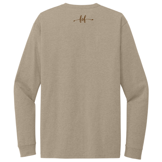 ezer - LONG SLEEVE T-SHIRT (TAN)