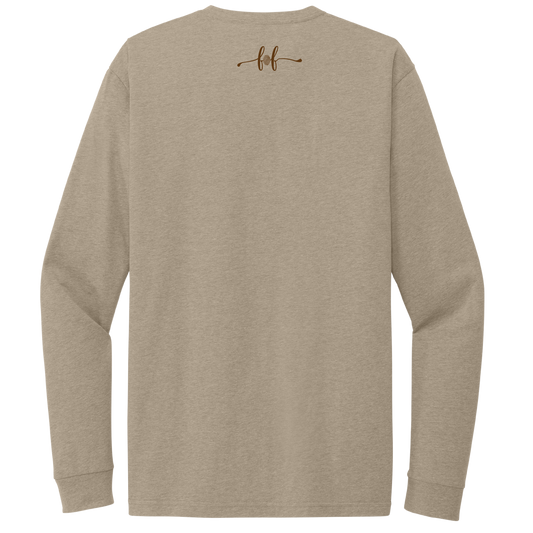 DETHRONE FEELINGS - LONG SLEEVE T-SHIRT (TAN)
