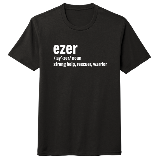 ezer - T-SHIRT (BLACK)