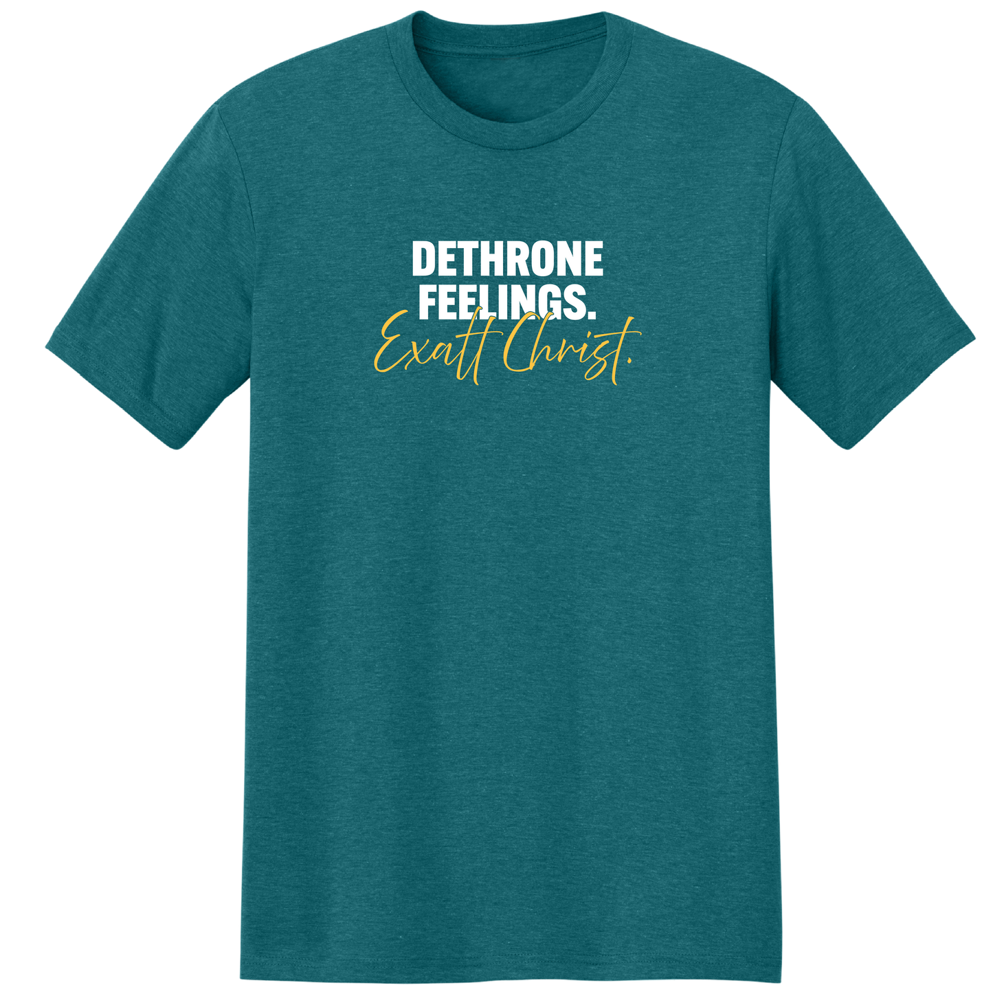 DETHRONE FEELINGS - T-SHIRT (TEAL)