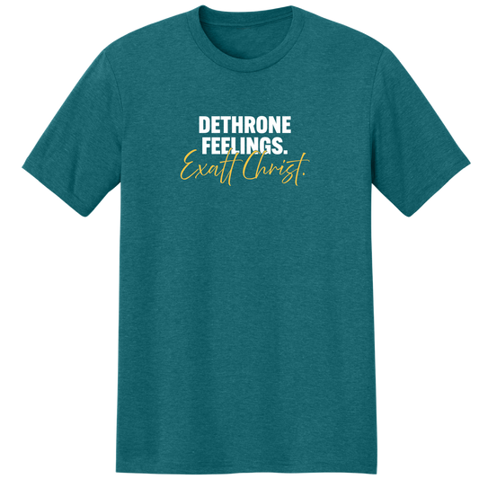 DETHRONE FEELINGS - T-SHIRT (TEAL)