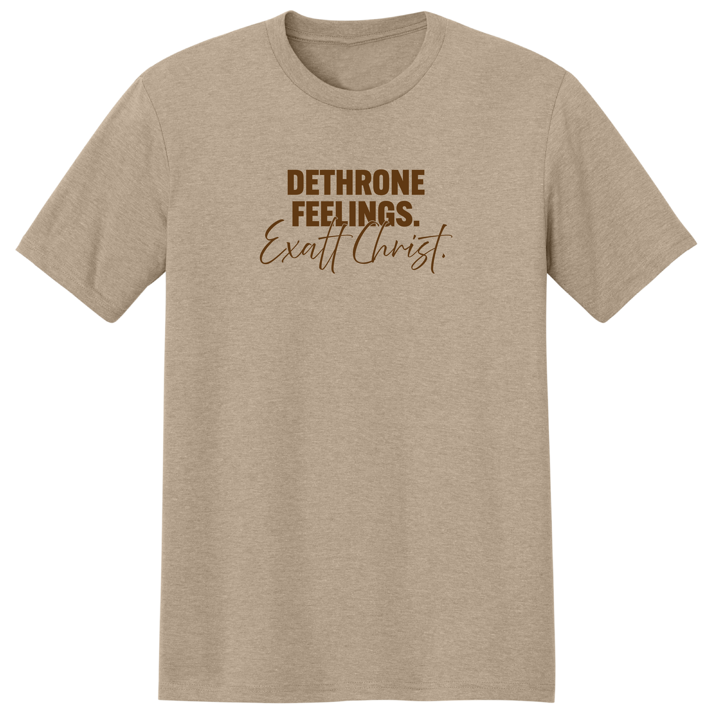 DETHRONE FEELINGS - T-SHIRT (TAN)