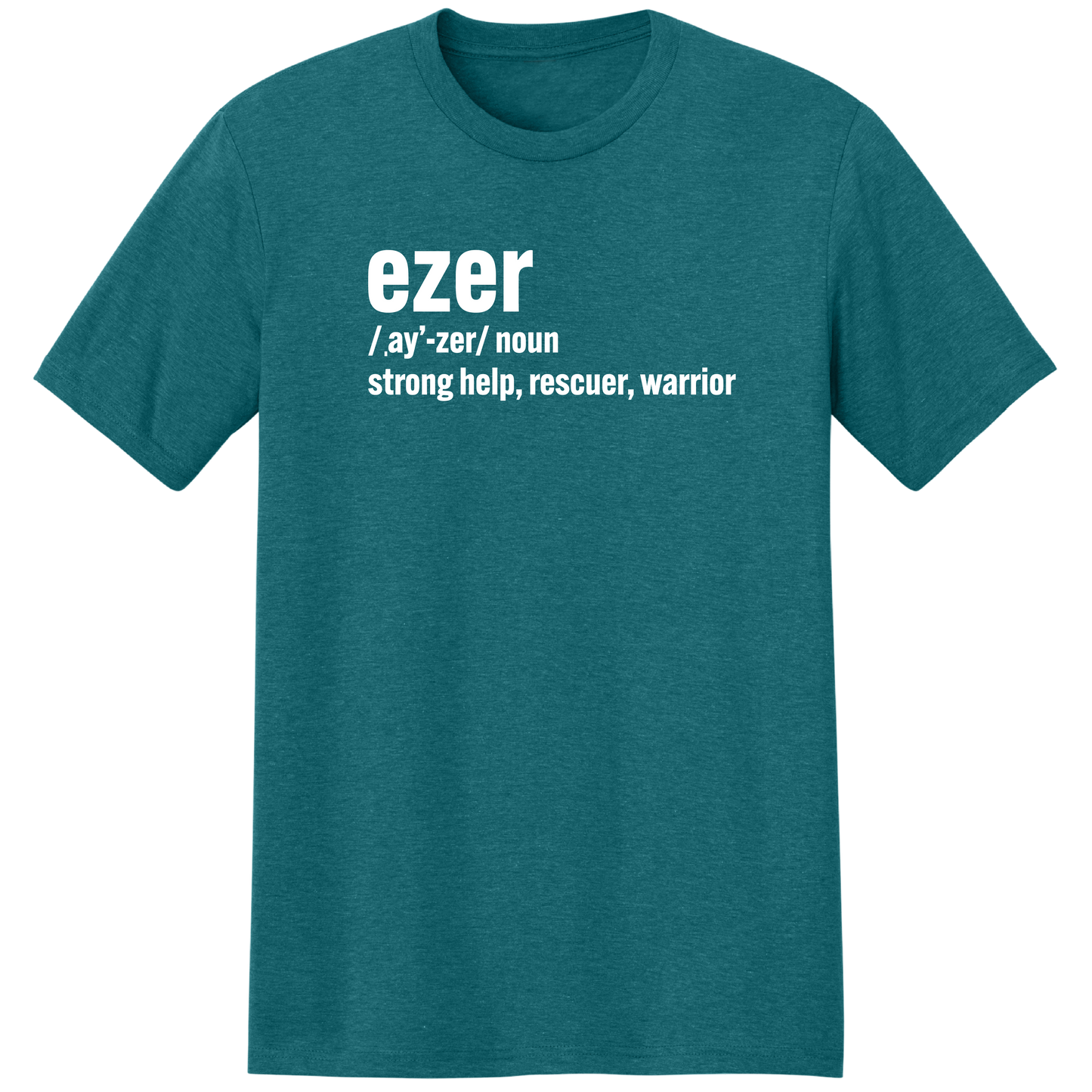 ezer - T-SHIRT (TEAL)