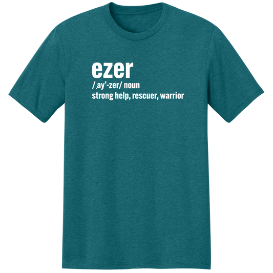 ezer - T-SHIRT (TEAL)